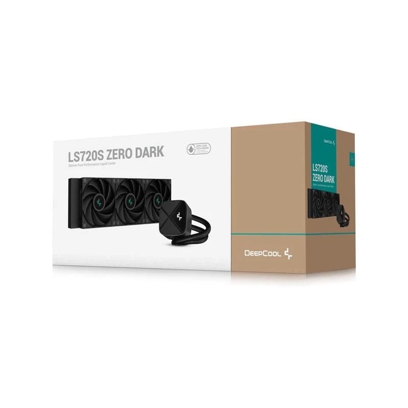 خنک کننده مایع پردازنده دیپ کول مدل DEEPCOOL LS720S ZERO DARK