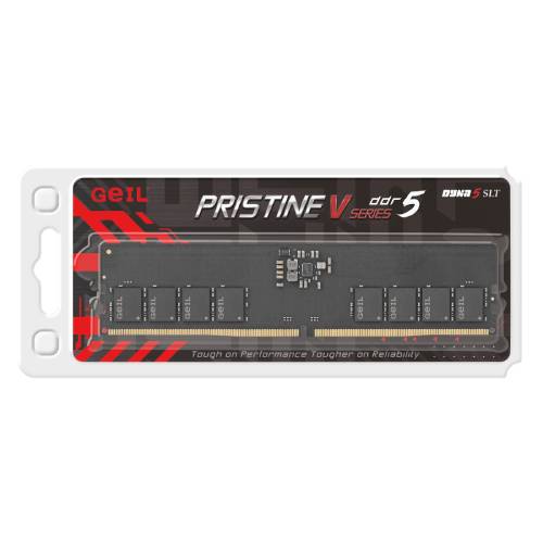 رم کامپیوتر مدل GEIL Pristine 16GB 5200MHz DDR5 ظرفیت 16 گیگابایت
