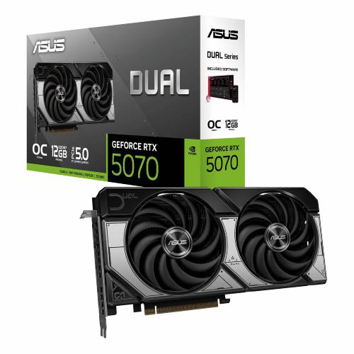 کارت گرافیک ایسوس مدل ASUS DUAL RTX 5070 OC 12GB