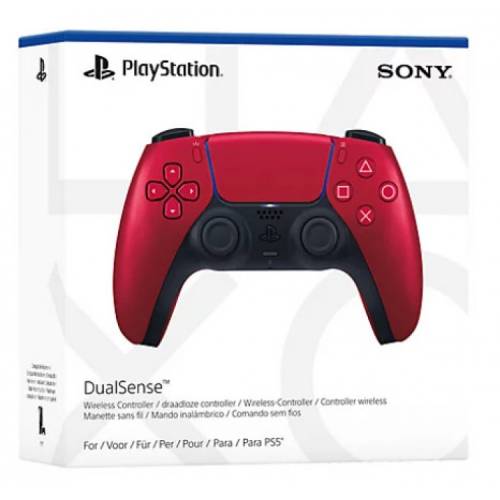دسته بازی پلی استیشن 5 سونی SONY DUALSENSE رنگ قرمز متالیک