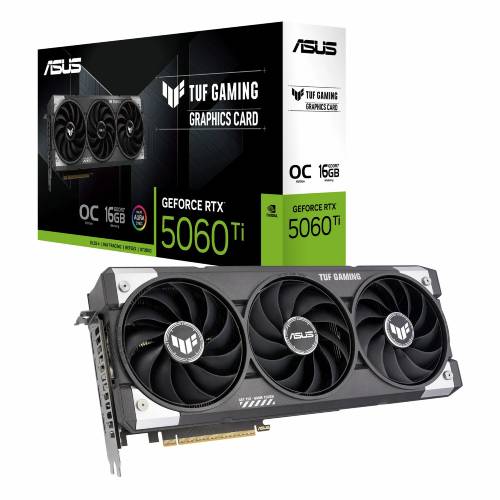 کارت گرافیک ایسوس مدل ASUS TUF GAMING RTX 5060Ti OC 16GB
