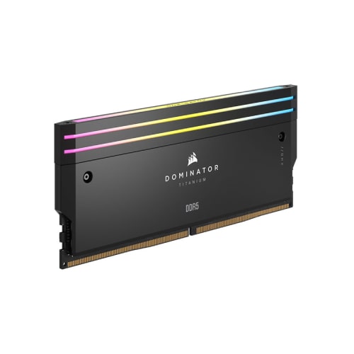 رم کامپیوتر DOMINATOR TITANIUM 32GB(16GBx2) 6000 RGB BLACK CL30
