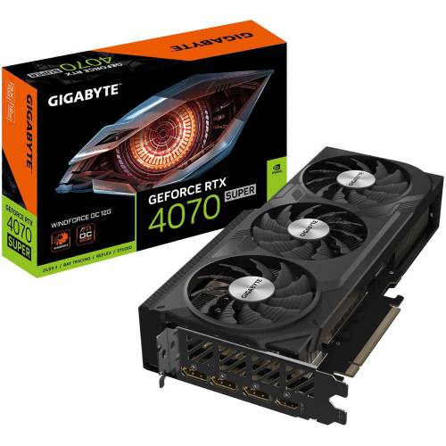 کارت گرافیک گیگابایت مدل GIGABYTE RTX 4070 SUPER WINDFORCE OC 12G