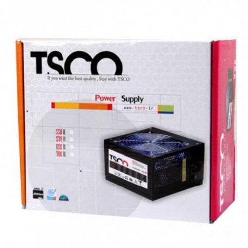منبع تغذیه کامپیوتر تسکو مدل TSCO TP570