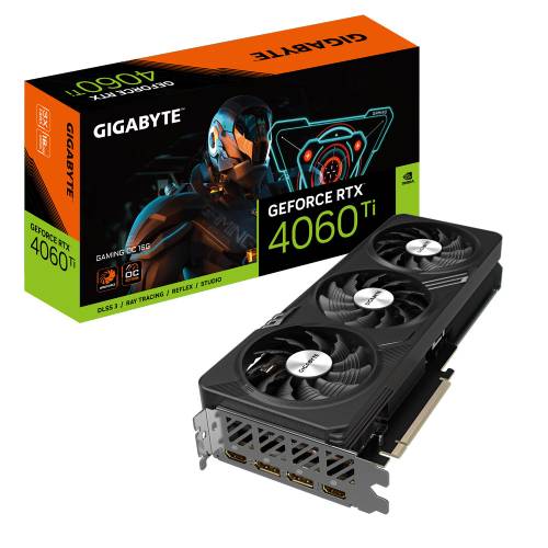 کارت گرافیک گیگابایت مدل GIGABYTE GeForce RTX 4060Ti GAMING OC 16G