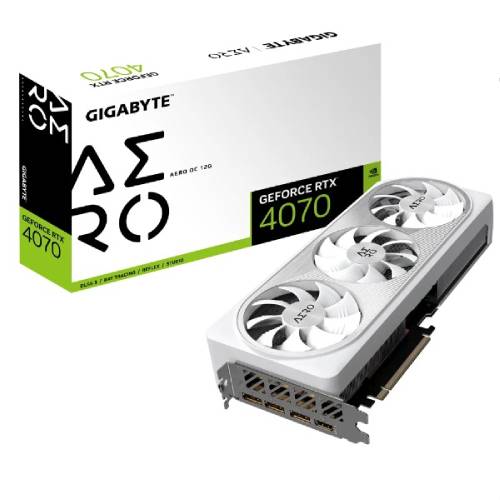 کارت گرافیک گیگابایت مدل GIGABYTE GeForce RTX 4070 AERO OC 12GB