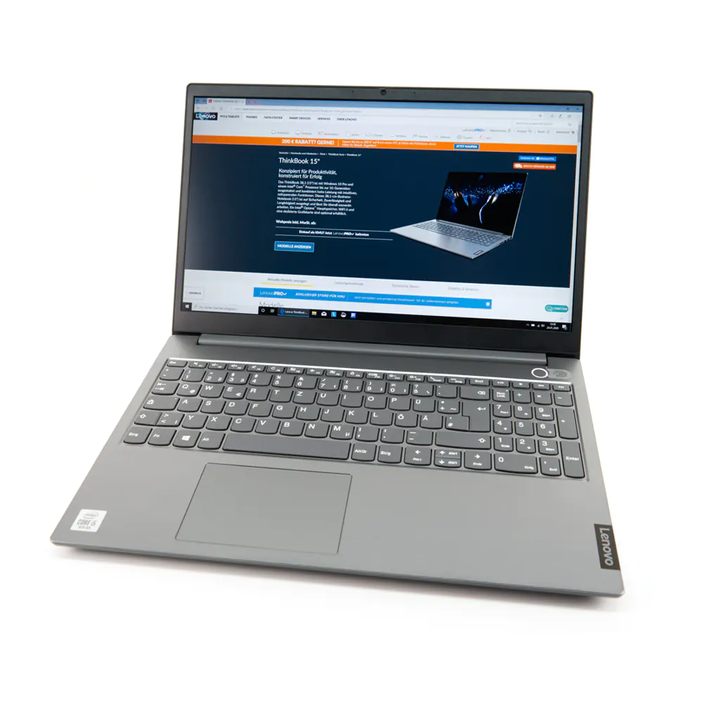لپ تاپ ۱۵ اینچی لنوو ThinkBook 15 i5(1135G7)-8-1-256-2(MX450)